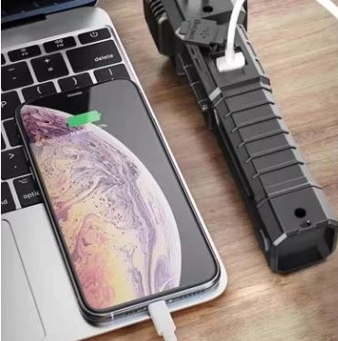 LINTERNA MULTIUSOS RECARGABLE USB